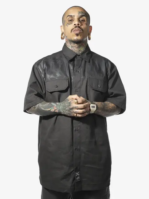 Camisa Work Shirt Dexter x Treze Core - Cinza