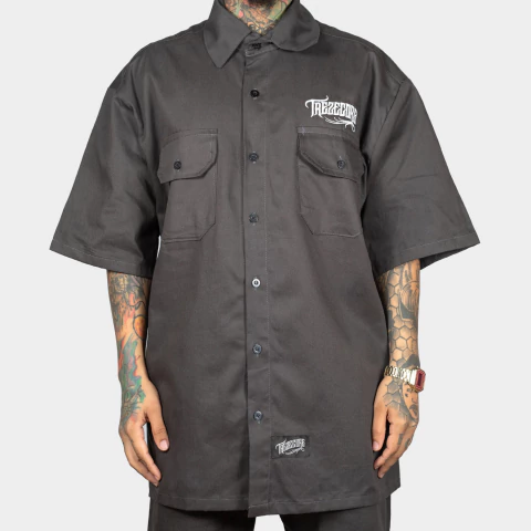 Camisa Work Shirt Treze Core - Cinza - comprar online