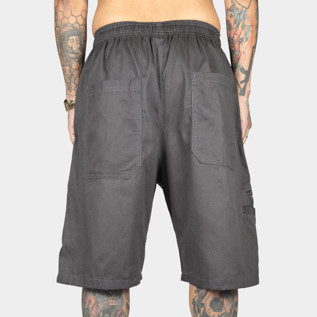 Bermuda Treze Core Cinza Chumbo - Sarja