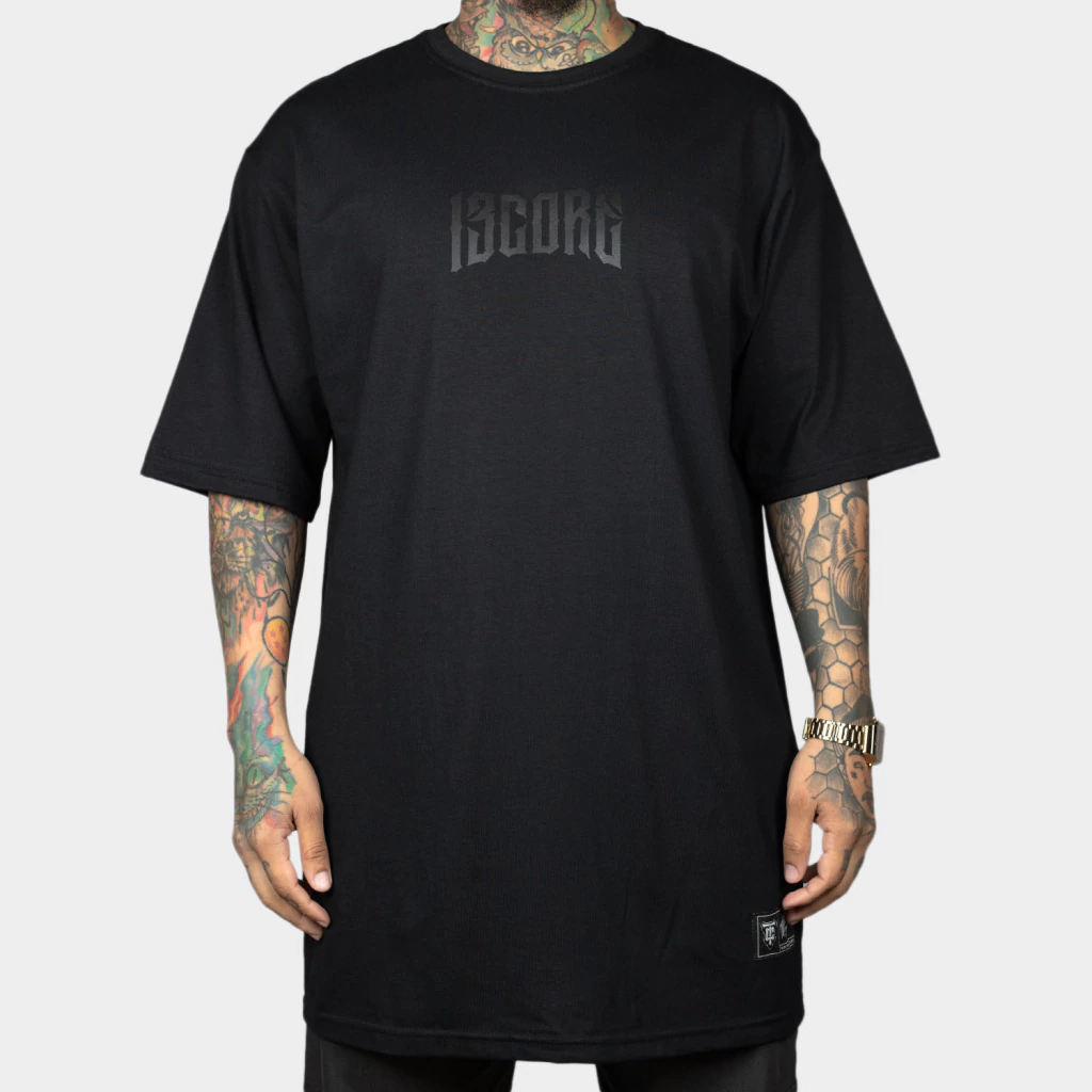 Camiseta Oversized Dark Street All Black