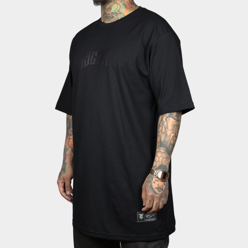 Camiseta Oversized Dark Street All Black