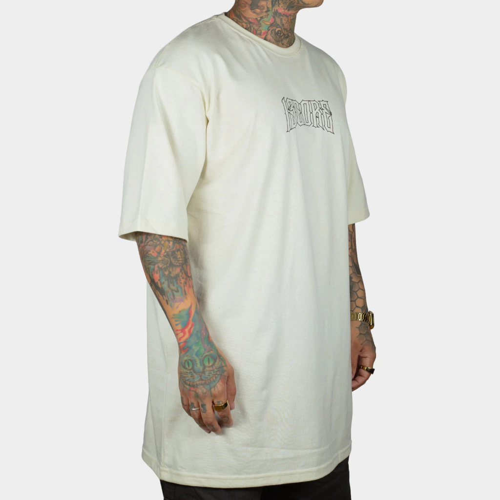 Camiseta Oversized Dark Street Off-white