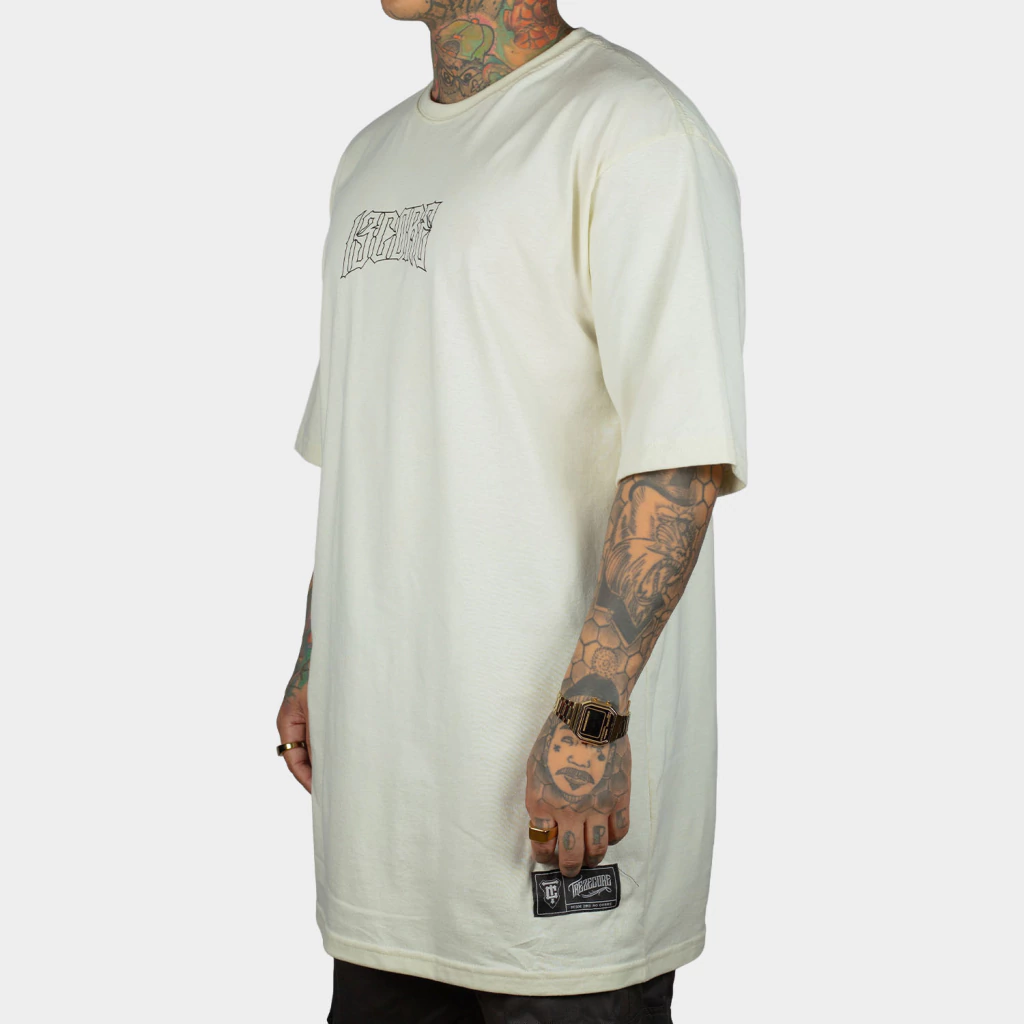 Camiseta Oversized Dark Street Off-white