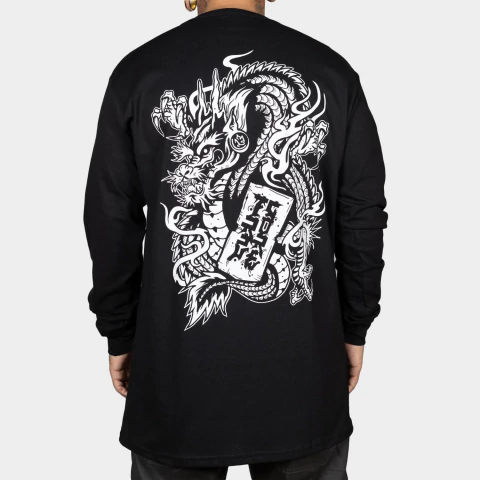 Camiseta Manga Longa Dragon - comprar online