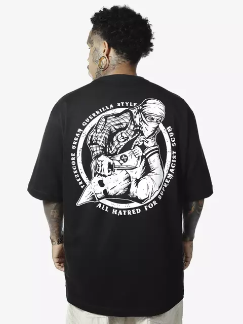 Camiseta Oversized Guerrila Style - comprar online