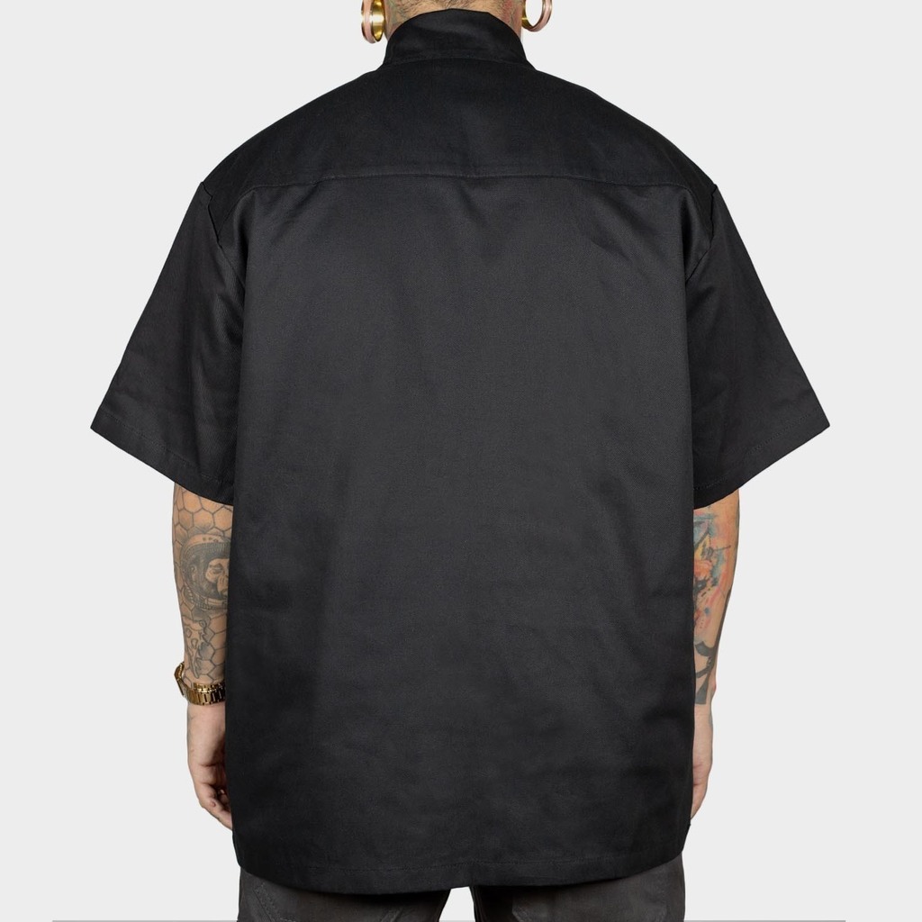 Camisa Work Shirt Preta Lisa