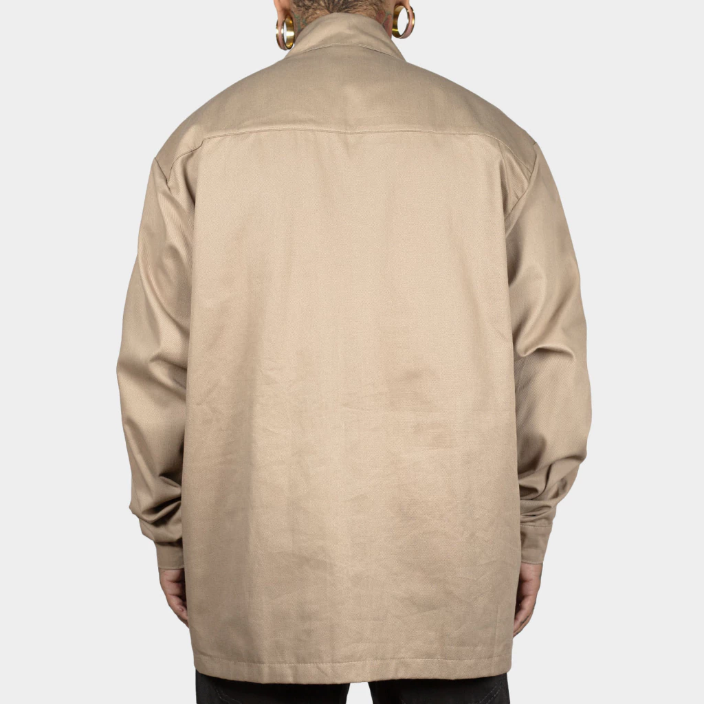 Camisa Work Shirt Treze Core - Manga Longa Bege