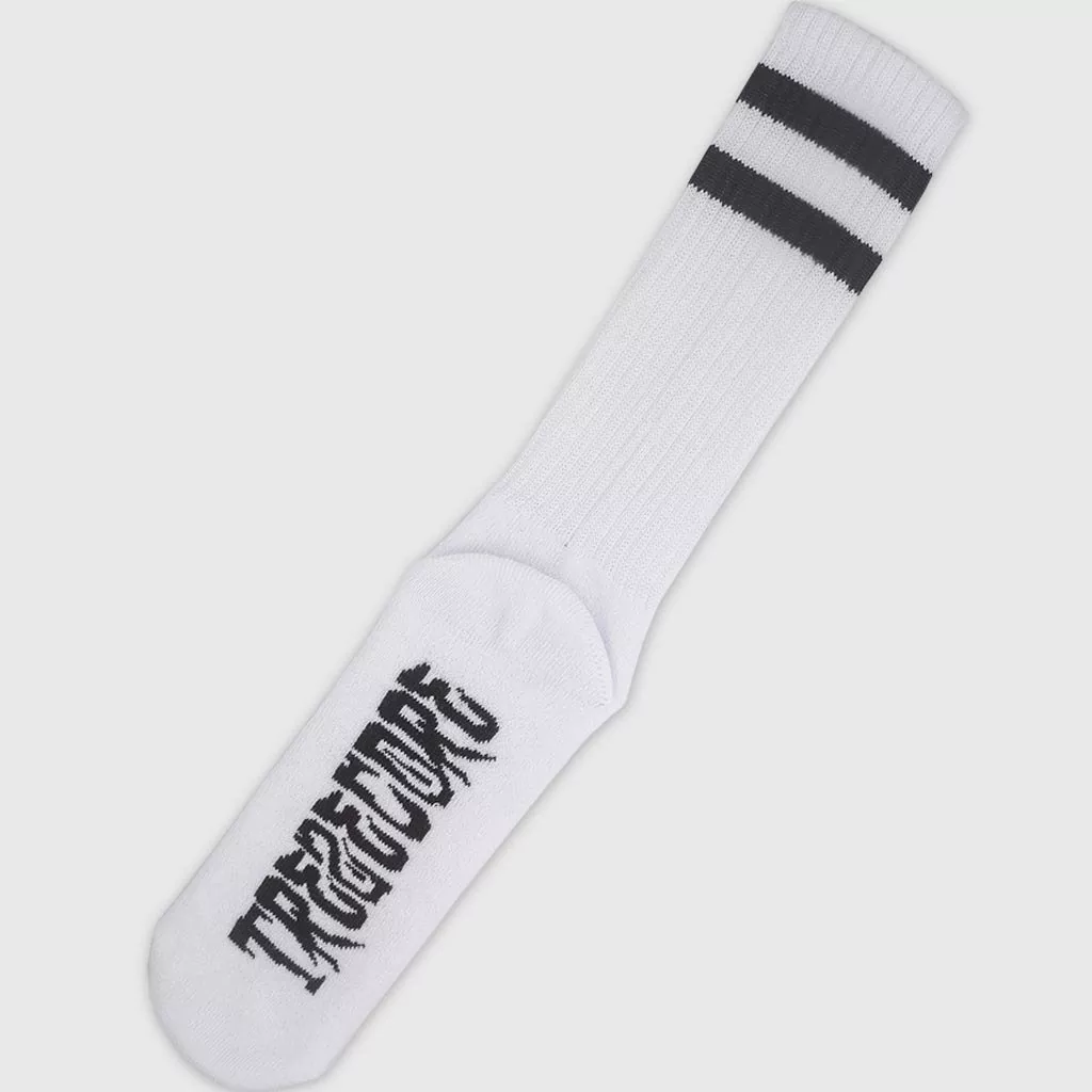 Meia Treze Core - Listrada Branca - Cano Longo