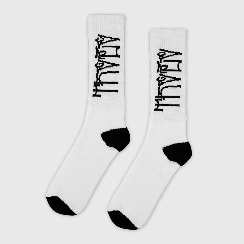 Meia Treze Core - Grapixo Branca - Cano Longo