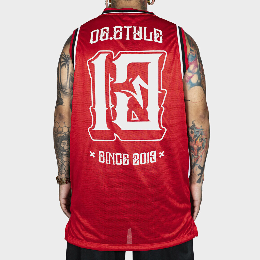 Regata de Basquete OG Style - Vermelha