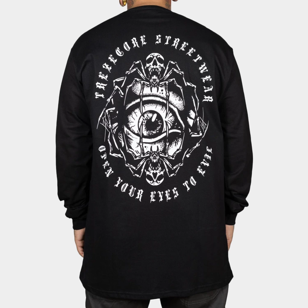 Camiseta Manga Longa Open Your Eyes