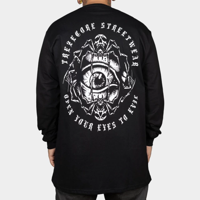 Camiseta Manga Longa Open Your Eyes - comprar online