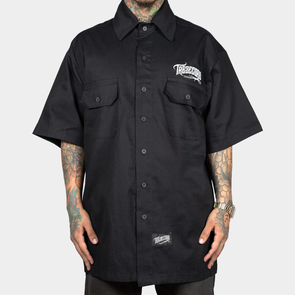 Camisa Work Shirt Treze Core - Preta