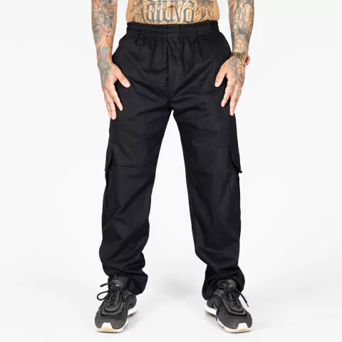 Calça Treze Core Cargo Preta - comprar online