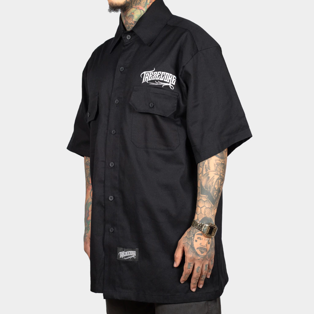 Camisa Work Shirt Treze Core - Preta