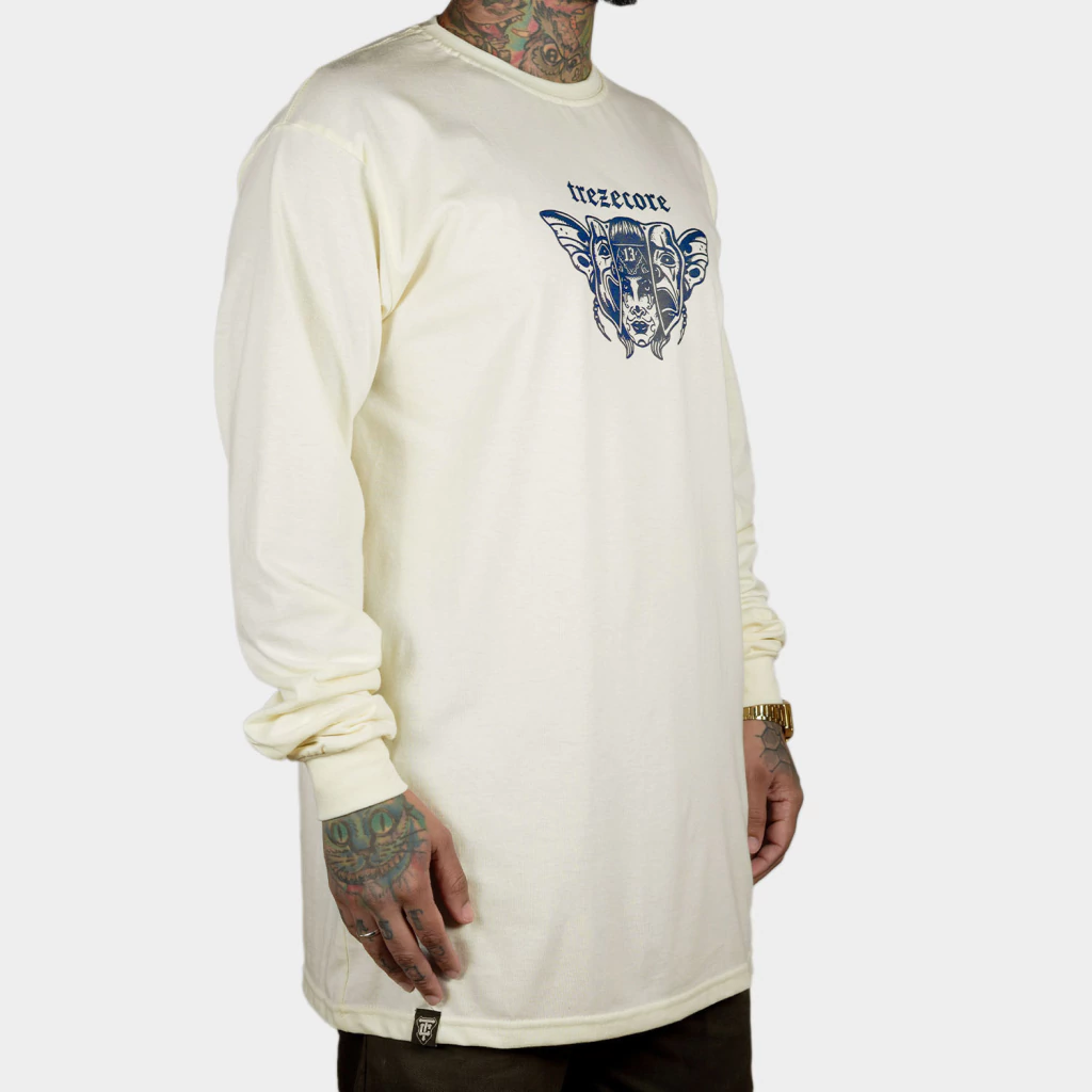 Camiseta Manga Longa Smile Now Cry Later