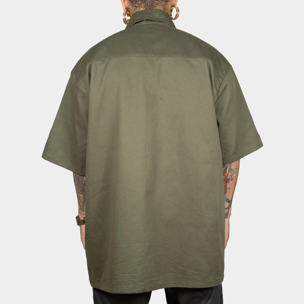 Camisa Work Shirt Treze Core - Verde Musgo
