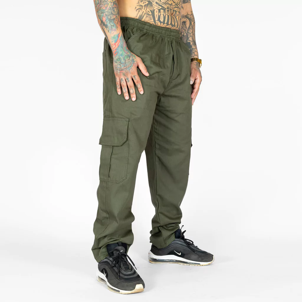 Calça Treze Core Cargo Verde Musgo