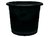 VASO P/ PLANTA JORANI PRETO Nº14 14X11 ALT