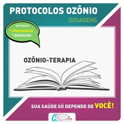 LIVRO VELIO BOCCI + PROTOCOLO DE DOSAGENS - OZÔNIO