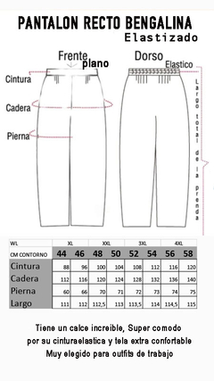 PANTALON RECTO BENGALINA - Tuluk
