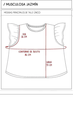 TOP JAZMIN - comprar online