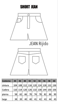SHORT JEAN NAVY - Tuluk