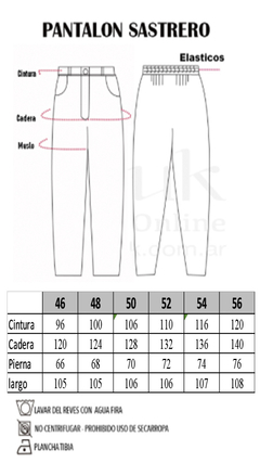PANTALON SASTRERO TENCEL - comprar online