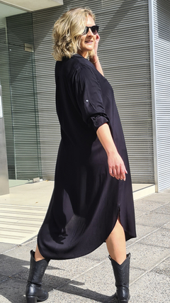 CAMISERO LARGO TWILL RAYON - comprar online