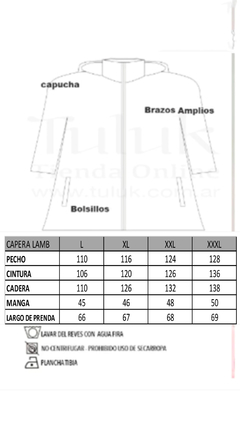 CAMPERA CORDERITO en internet