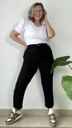 PANTALON LINO PINZADO - comprar online