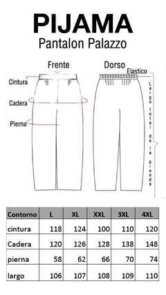 PALAZZO PIJAMA - comprar online
