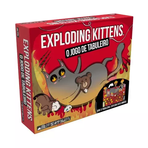 Exploding Kittens: O Jogo de Tabuleiro