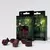 Kit de Dados: Elvish - Black & Red (Q Workshop)