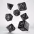 Kit de Dados: Elvish - Black & White (Q Workshop) - comprar online