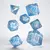 Kit de Dados: Elvish - Translucent & Blue (Q Workshop) - comprar online