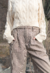 Pantalon Recto Vintage Marron en internet