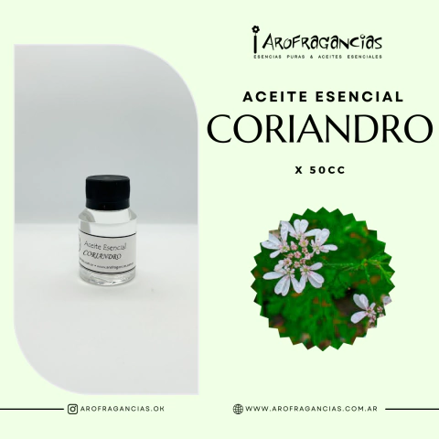 Aceite Esencial «Coriandro» x50cc. - comprar online