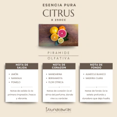Esencia Pura «Citrus» x250cc. - comprar online