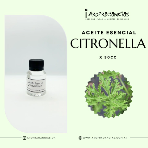Aceite Esencial «Citronella» x50cc. - comprar online