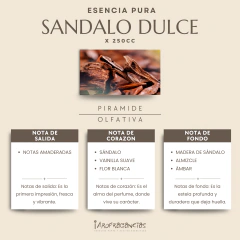 Esencia Pura «Sándalo Dulce» x250cc. - comprar online
