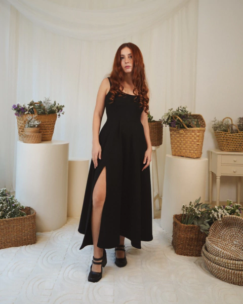 Vestido Yanay Negro - comprar online