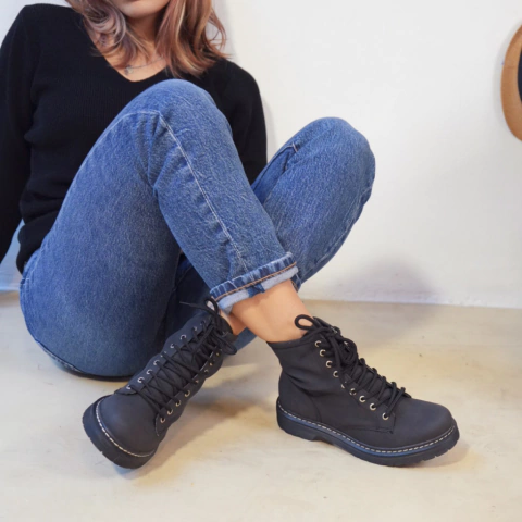 Borcegos Meraki Negro - comprar online