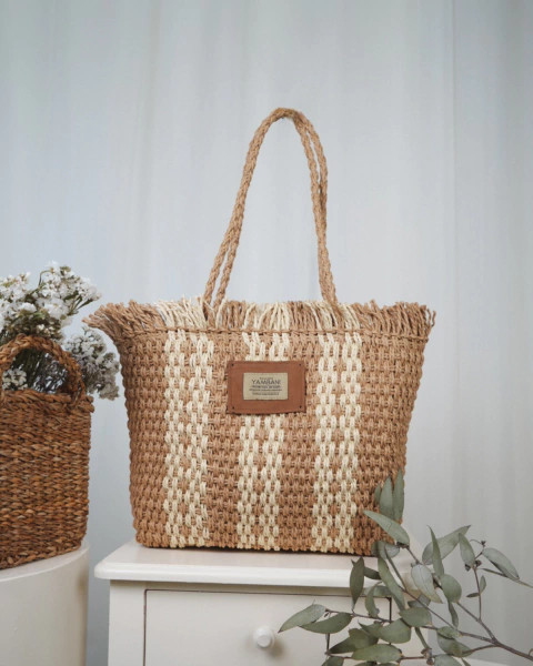 Cartera Belen de Rafia