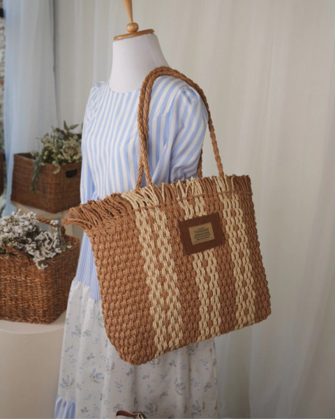 Cartera Belen de Rafia - comprar online