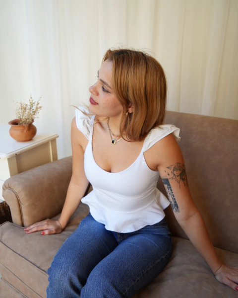 Blusa Ursula Blanco - comprar online