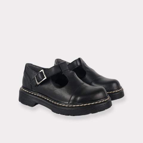 Guillerminas de Cuero Negro Arcilla