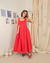 Vestido largo Rojo Yanay - comprar online