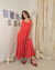 Vestido largo Rojo Yanay