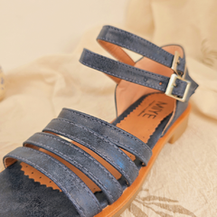 Sandalias Azul Isabella - MIYE COLLAZZO